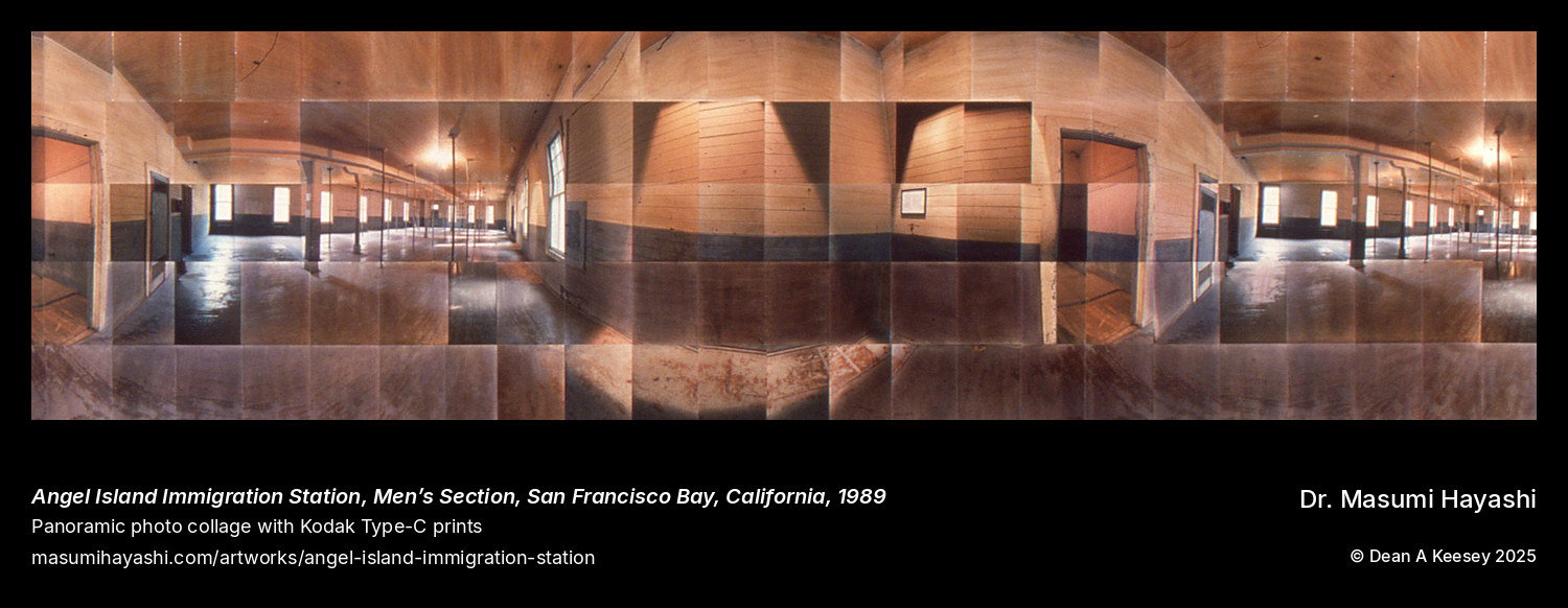 Picture of Angel Island Immigration, Men's Section by Dr. Masumi Hayashi