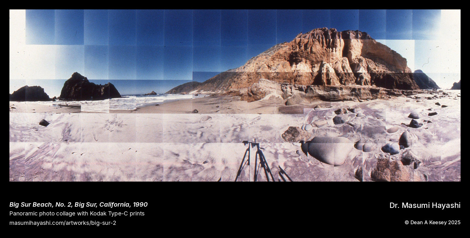 Picture of Big Sur Beach, No. 2, Big Sur, California by Dr. Masumi Hayashi