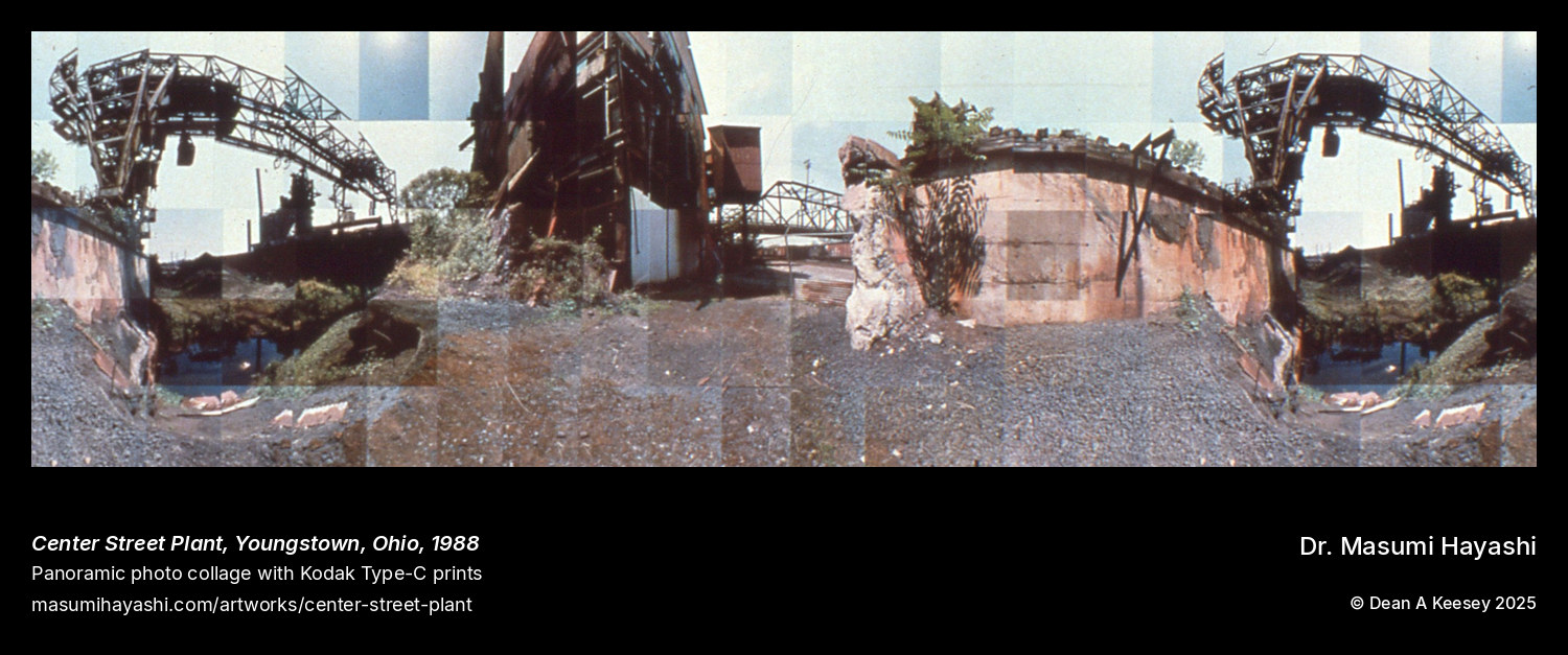 Picture of Center Street Plant, Youngstown, Ohio by Dr. Masumi Hayashi