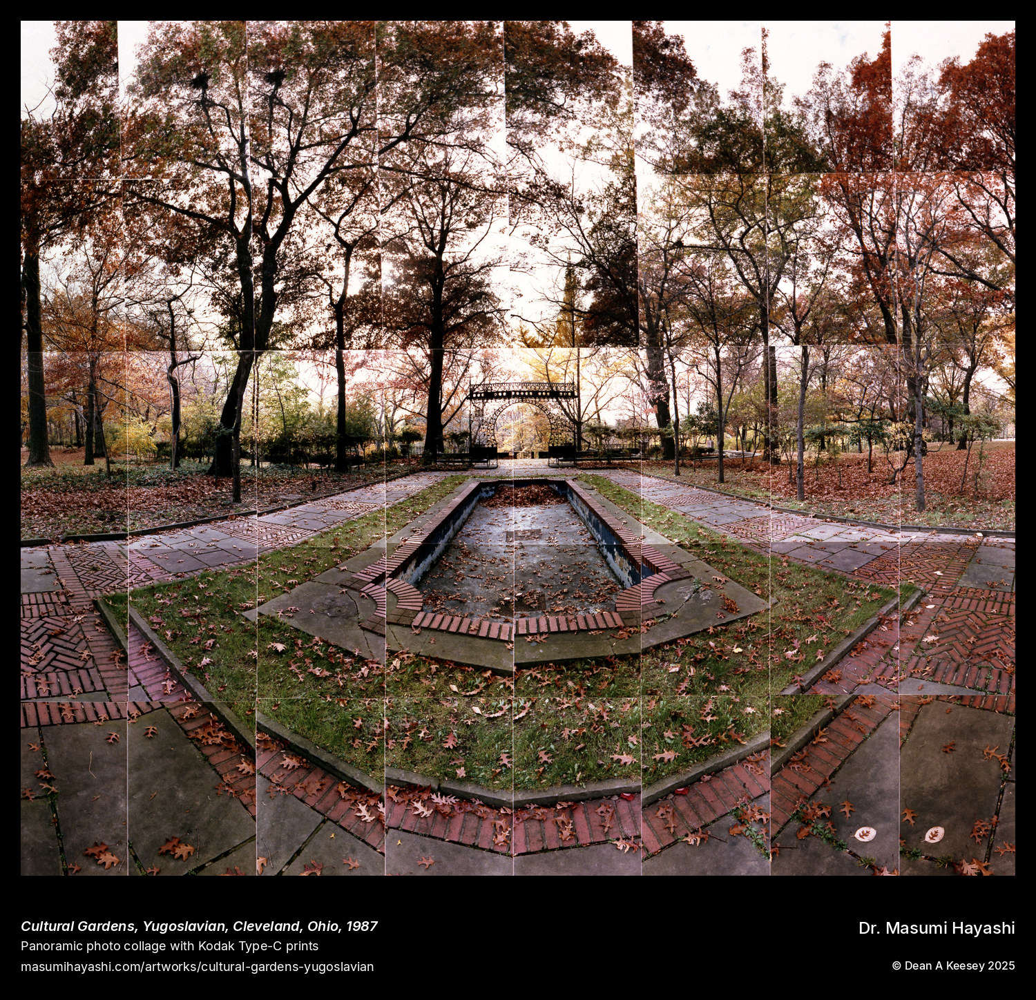 Picture of Cultural Gardens #2, Yugoslavian, Cleveland, Ohio by Dr. Masumi Hayashi