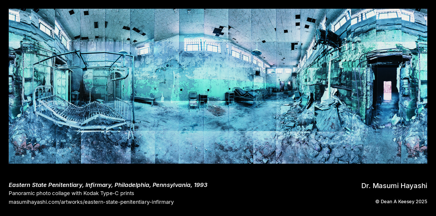 Picture of Eastern State Penitentiary, Infirmary, Philadelphia, Pennsylvania by Dr. Masumi Hayashi