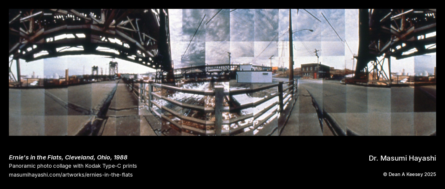 Picture of Ernie's in the Flats, Cleveland, Ohio, by Dr. Masumi Hayashi