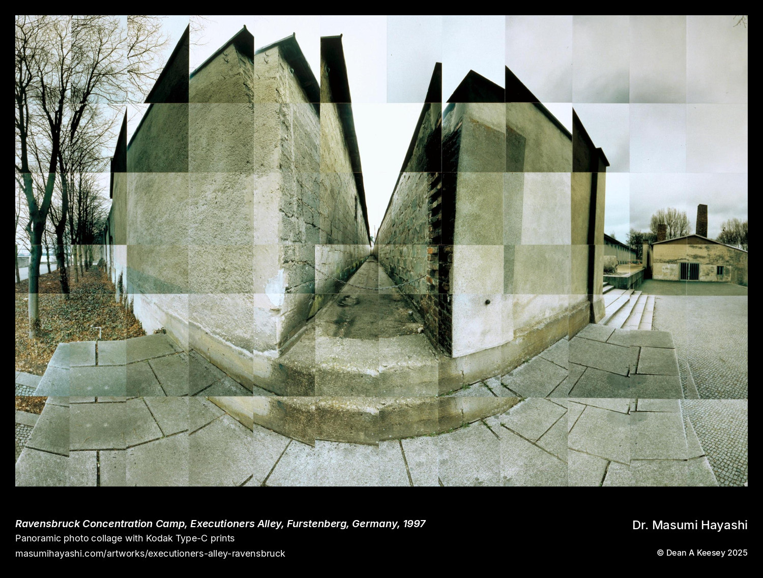 Picture of Ravensbruck Concentration Camp, Executioners Alley, Furstenberg, Germany, by Dr. Masumi Hayashi