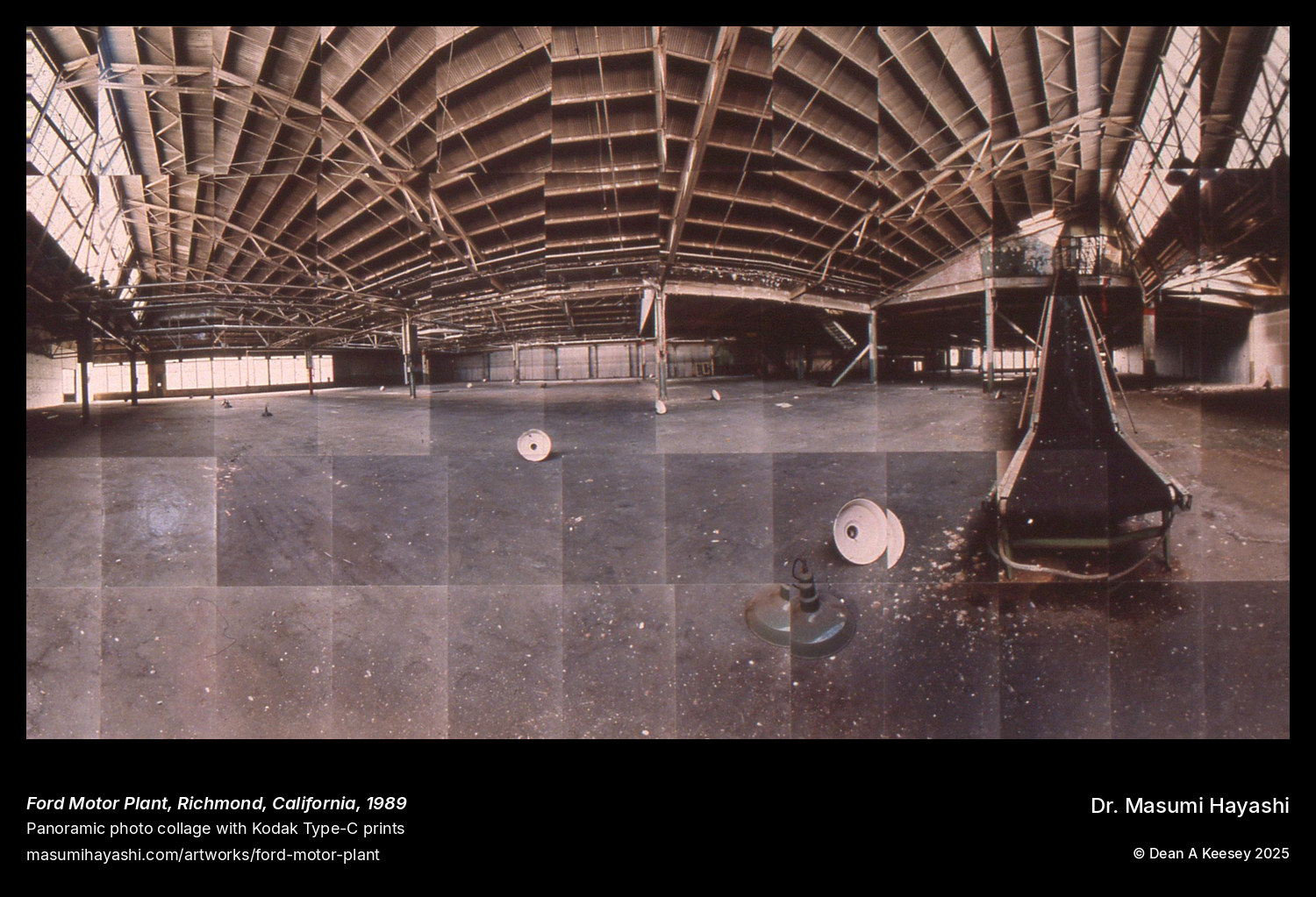 Picture of Ford Motor Plant, Richmond, California, by Dr. Masumi Hayashi