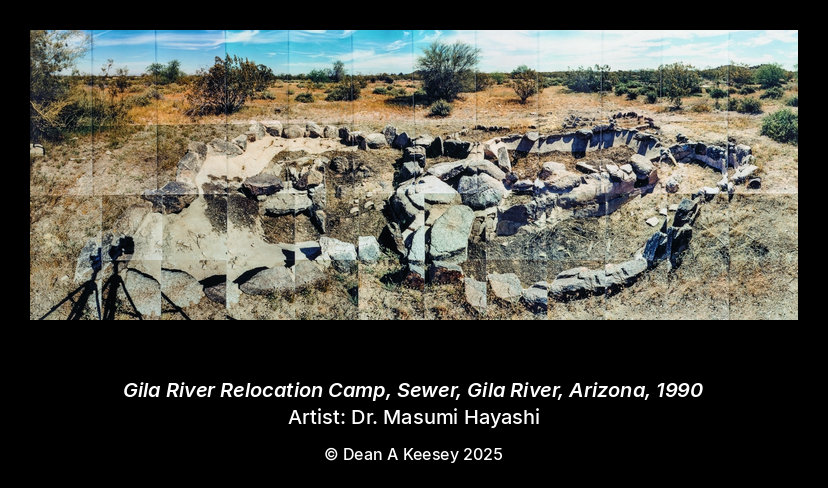 Gila River Relocation Camp, Sewer, Gila River, Arizona