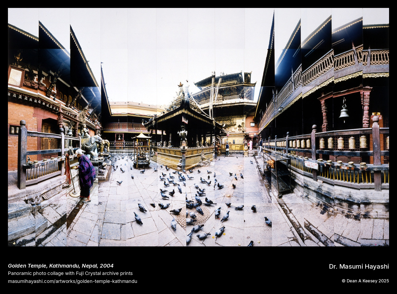 Picture of Golden Temple, Kathmandu, Nepal by Dr. Masumi Hayashi