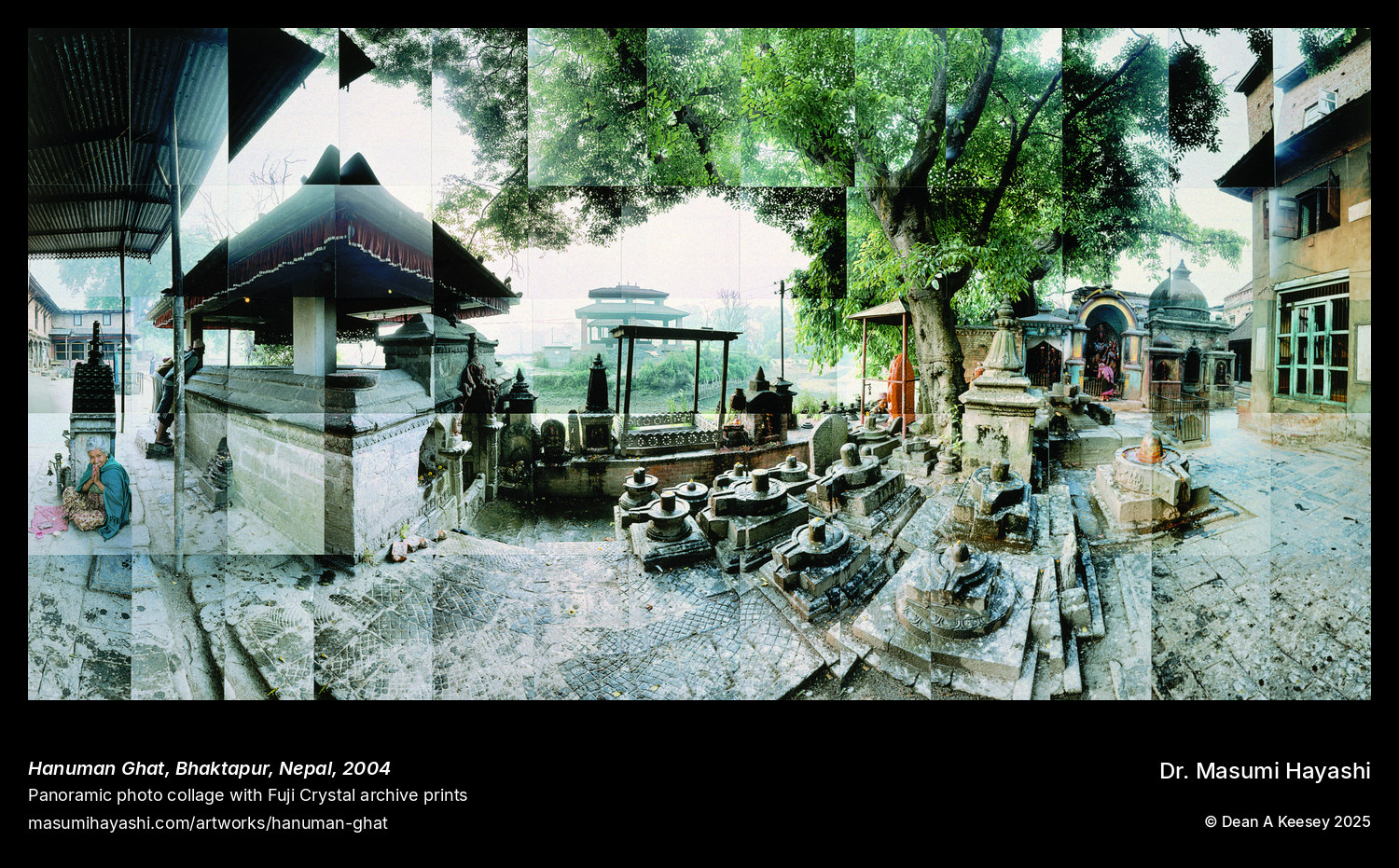 Picture of Hanuman Ghat, Bhaktapur, Nepal by Dr. Masumi Hayashi