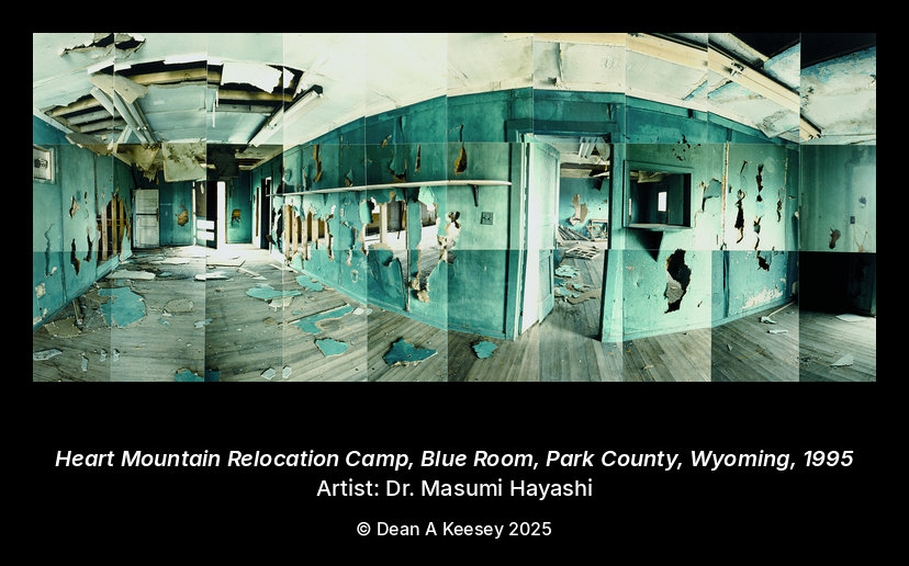 Heart Mountain Relocation Camp, Blue Room, Park County, Wyoming