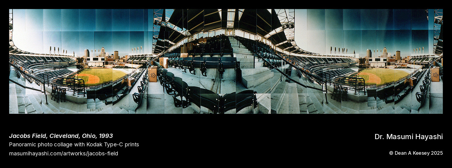 Picture of Jacobs Field, Cleveland, Ohio by Dr. Masumi Hayashi