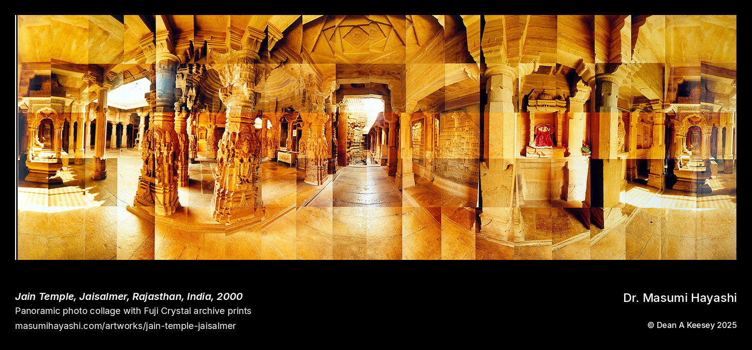 Picture of Jain Temple, Jaisalmer, Rajasthan, India by Dr. Masumi Hayashi