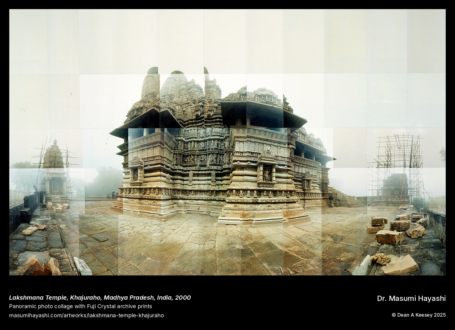 Picture of Lakshmana Temple, Khajuraho, Madhya Pradesh, India by Dr. Masumi Hayashi