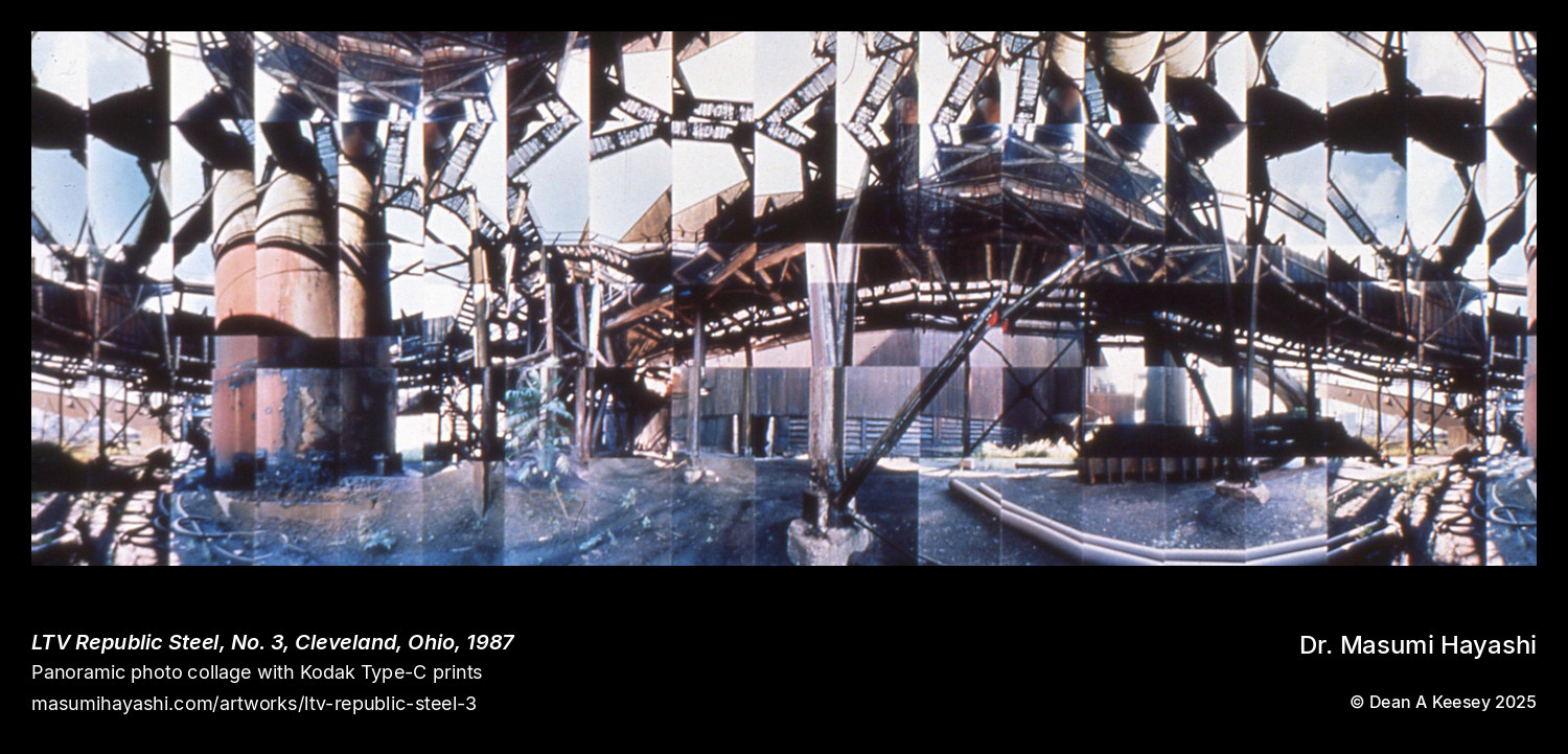 Picture of LTV Republic Steel, No. 3, Cleveland, Ohio, by Dr. Masumi Hayashi