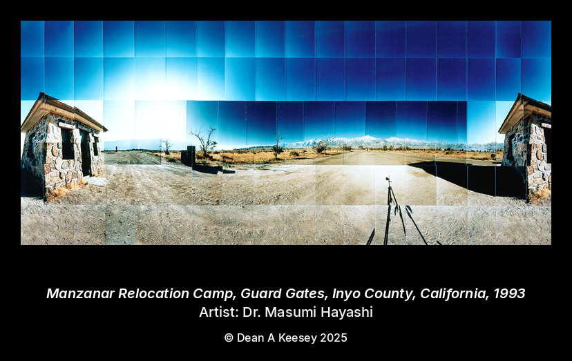 Manzanar Relocation Camp, Guard Gates, Inyo County, California