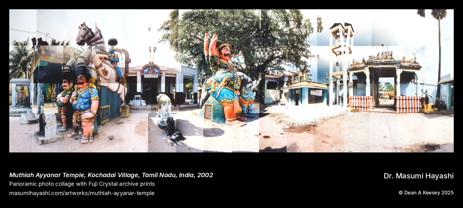 Picture of Muthiah Ayyanar Temple, Kochadai Village, Tamil Nadu, India by Dr. Masumi Hayashi