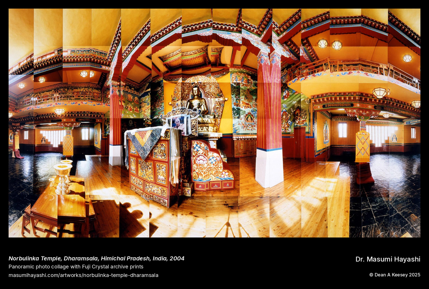 Picture of Norbulinka Temple, Dharamsala, Himichal Pradesh, India by Dr. Masumi Hayashi