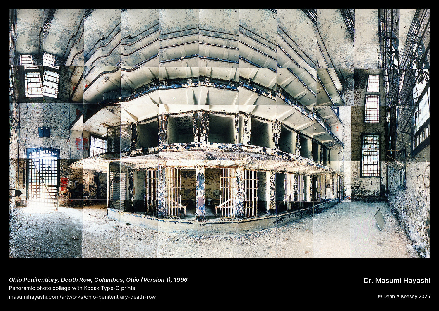 Picture of Ohio Penitentiary, Death Row, Columbus, Ohio (Version 1), by Dr. Masumi Hayashi