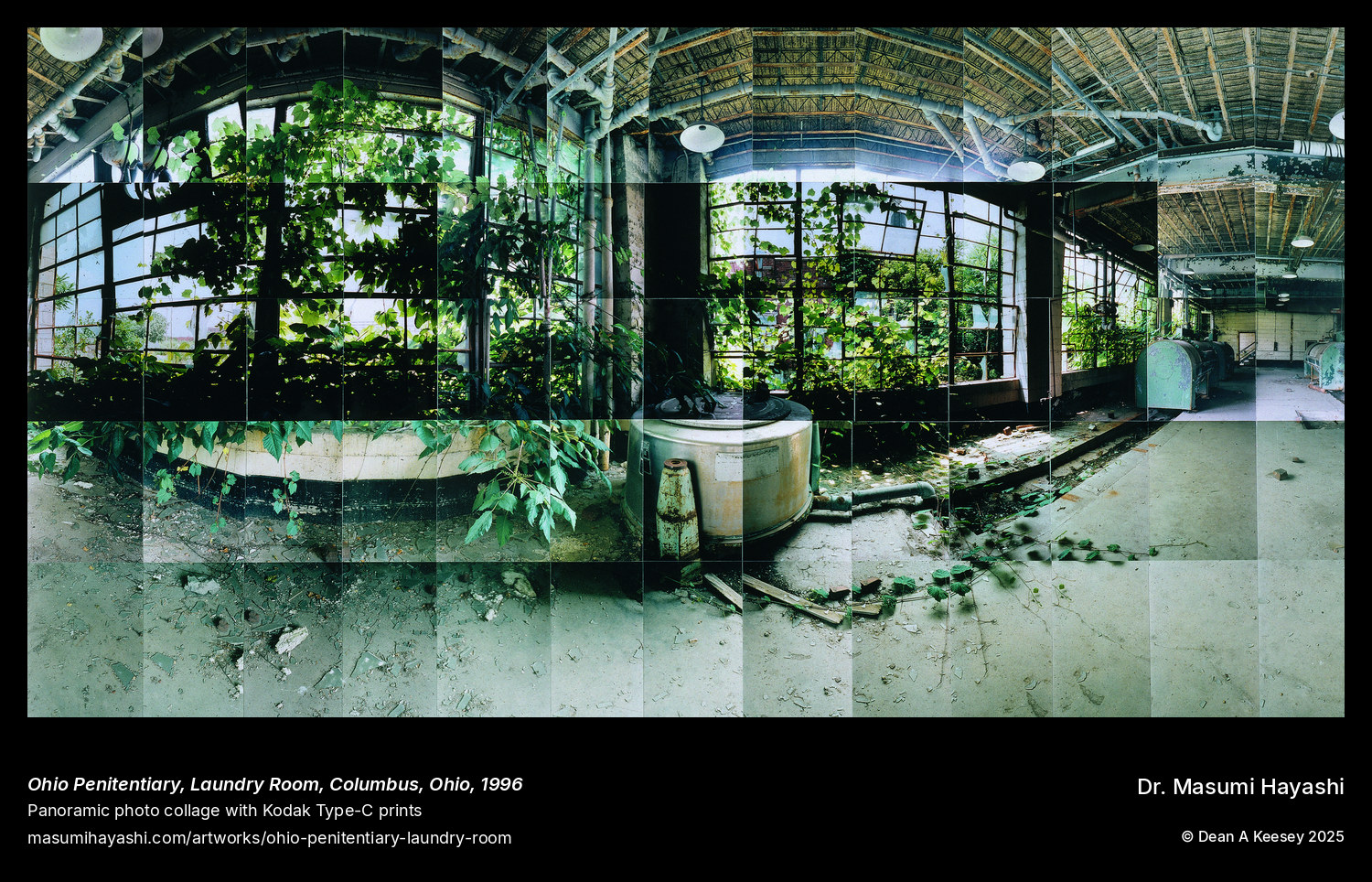 Picture of Ohio Penitentiary, Laundry Room, Columbus, Ohio, by Dr. Masumi Hayashi