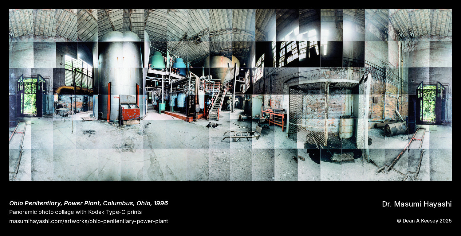 Picture of Ohio Penitentiary, Power Plant, Columbus, Ohio, by Dr. Masumi Hayashi