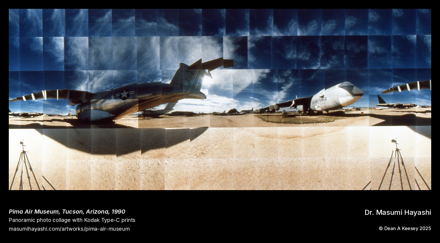 Picture of Pima Air Museum, Tucson, Arizona, by Dr. Masumi Hayashi