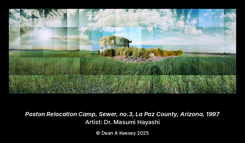 Poston Relocation Camp, Sewer, no.3, La Paz County, Arizona