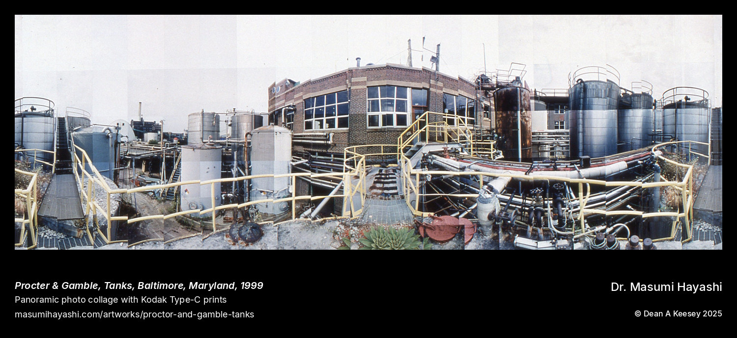 Picture of Procter & Gamble Tanks, Baltimore, Maryland by Dr. Masumi Hayashi