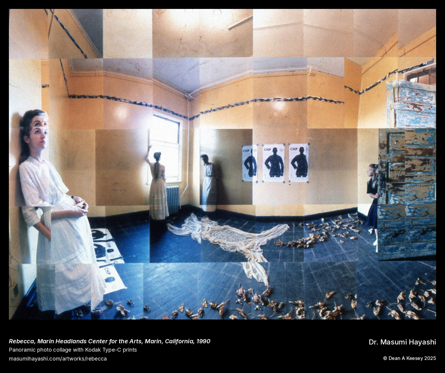 Picture of Rebecca, Marin Headlands Center for the Arts, Marin, California, by Dr. Masumi Hayashi