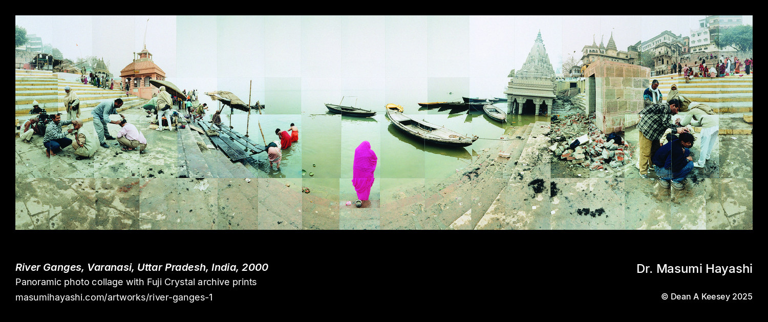 Picture of River Ganges, Varanasi, Uttar Pradesh, India by Dr. Masumi Hayashi