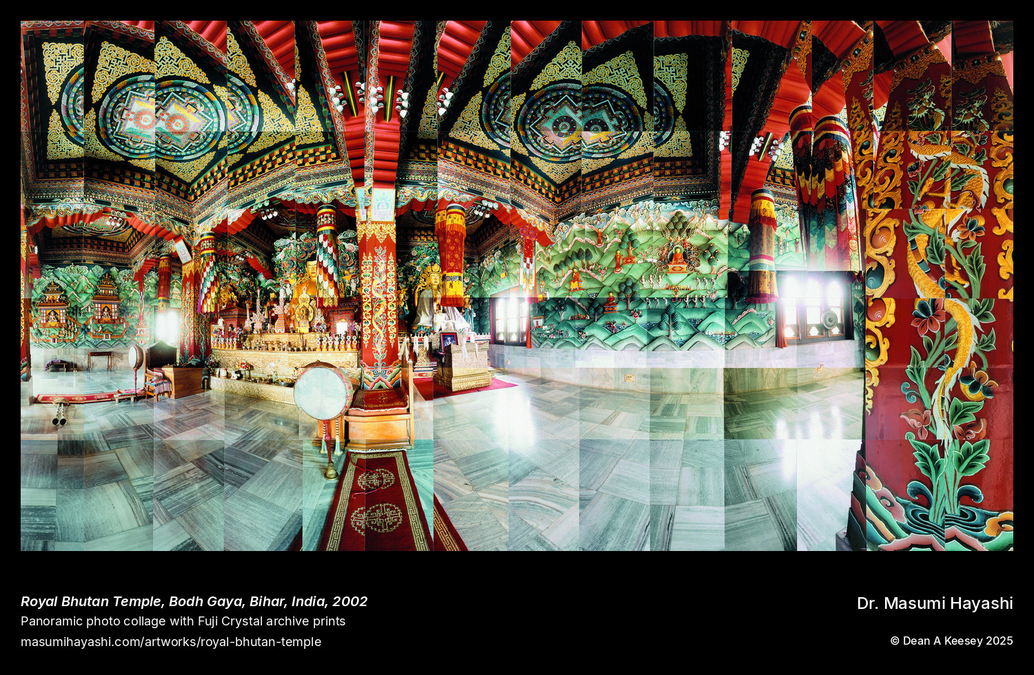 Picture of Royal Bhutan Temple, Bodh Gaya, Bihar, India by Dr. Masumi Hayashi