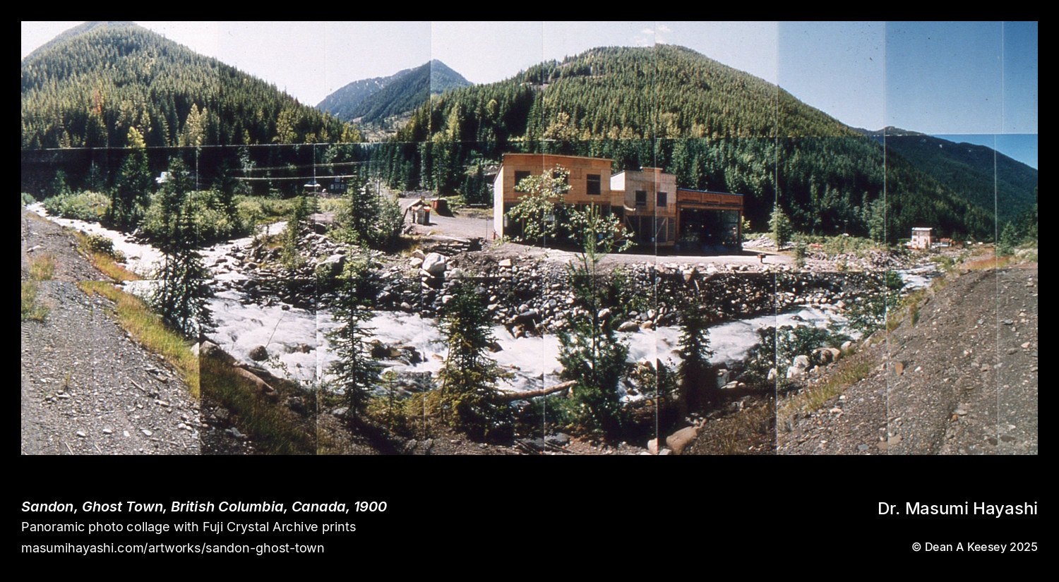 Picture of Sandon, Ghost Town, British Columbia, Canada, by Dr. Masumi Hayashi