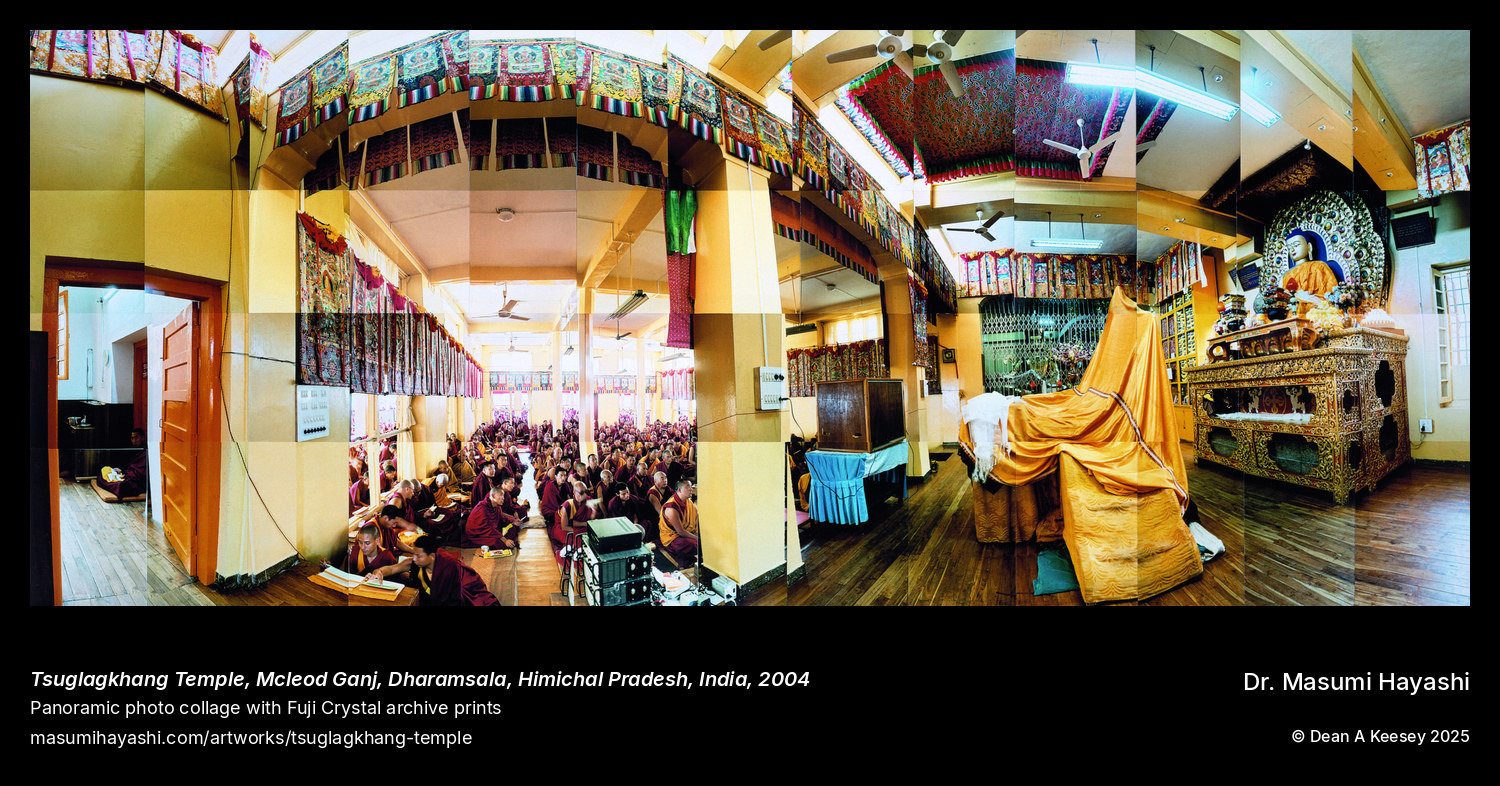 Picture of Tsuglagkhang Temple, Mcleod Ganj, Dharamsala, Himichal Pradesh, India  by Dr. Masumi Hayashi