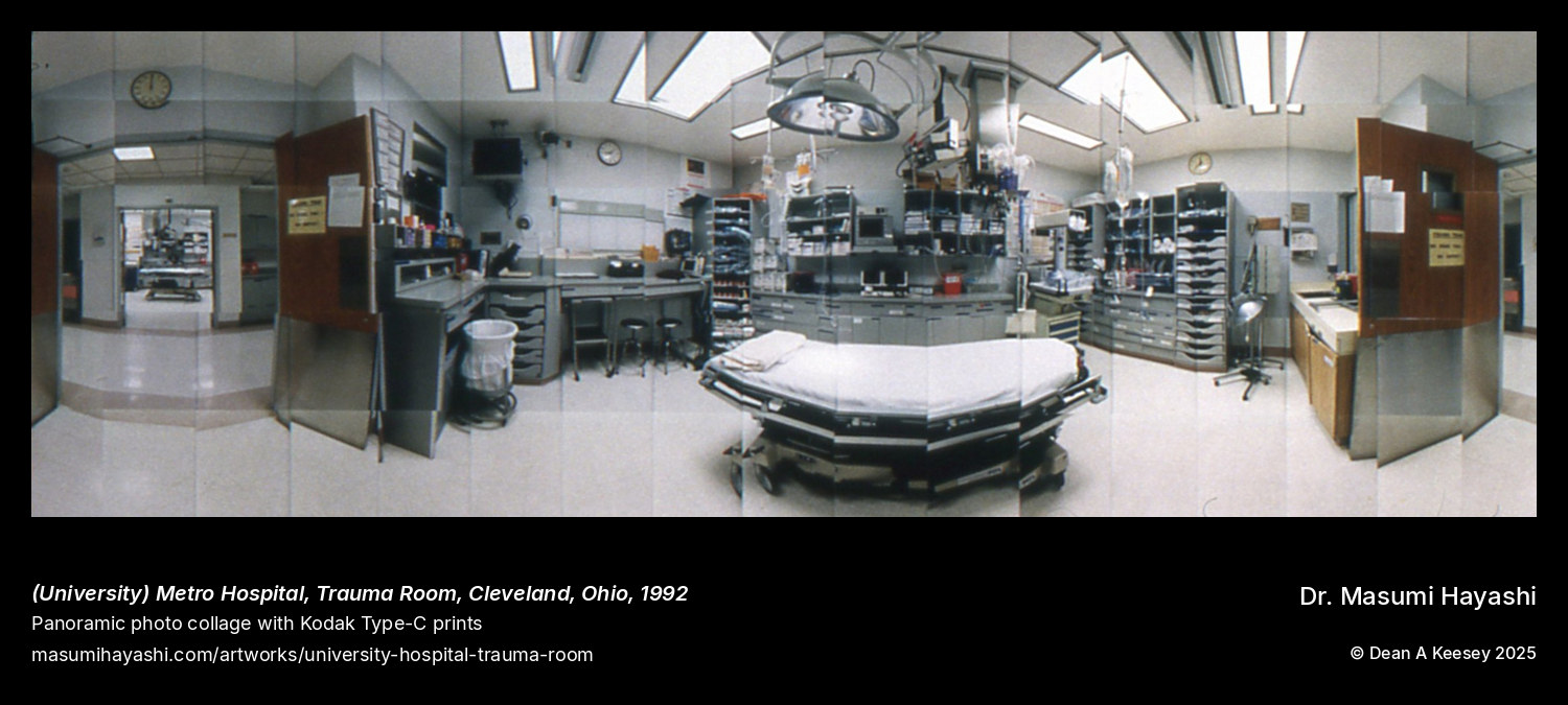 Picture of (Metro) University Hospital, Trauma Room, Cleveland, Ohio by Dr. Masumi Hayashi