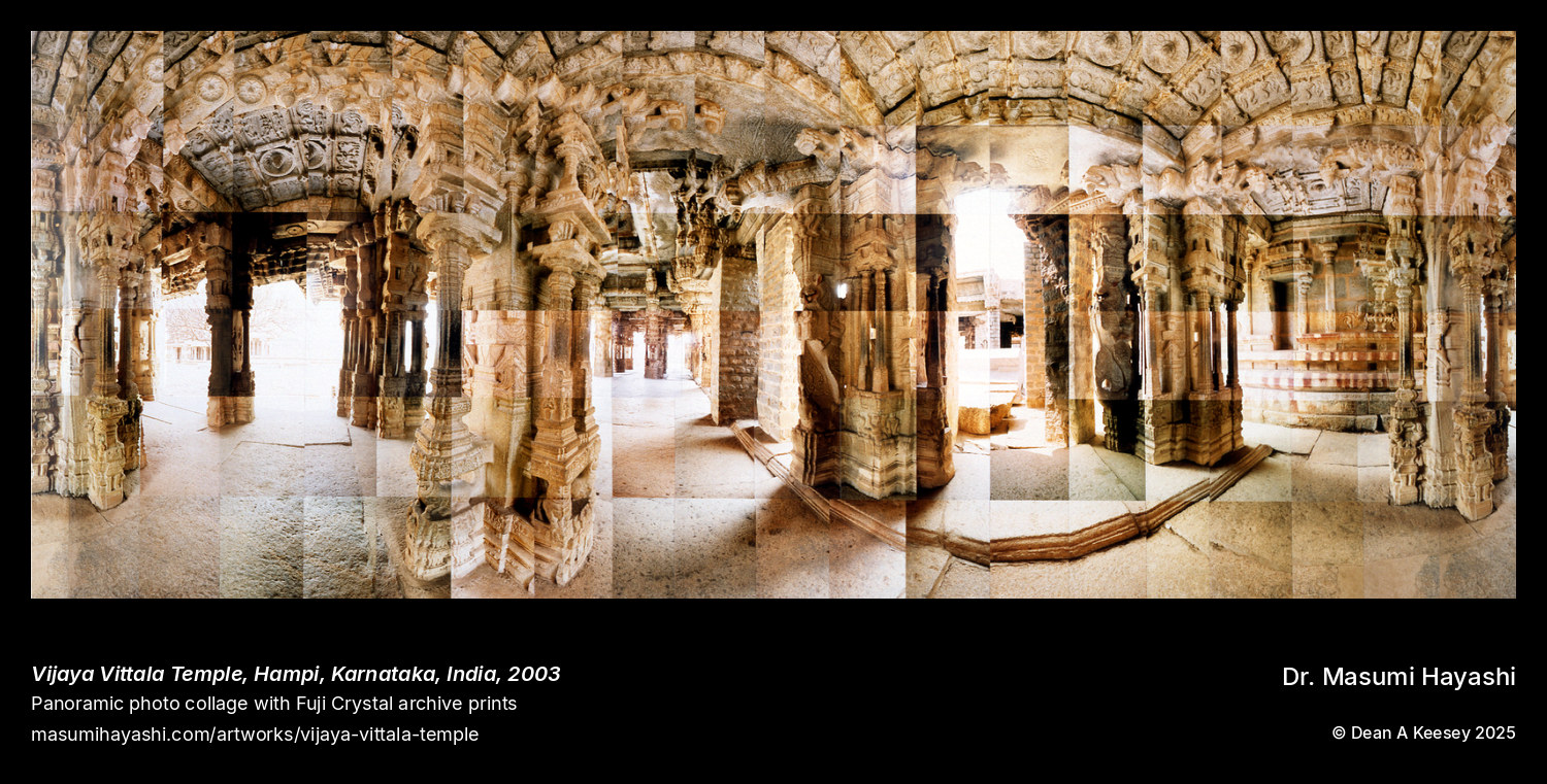 Picture of Vijaya Vittala Temple, Hampi, Karnataka, India  by Dr. Masumi Hayashi